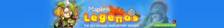 MapleLegends - The Old School MapleStory Server -... Banner